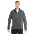 Men's Flux Melange Bonded Fleece Jacket