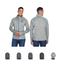 Men's Flux Melange Bonded Fleece Jacket