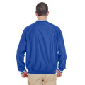 Adult Long-Sleeve Microfiber Crossover V-Neck Wind Shirt