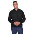 Adult Long-Sleeve Microfiber Crossover V-Neck Wind Shirt