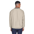 Adult Long-Sleeve Microfiber Crossover V-Neck Wind Shirt