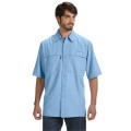 Dupont Men's 100% Polyester Short-Sleeve Fishing Shirt