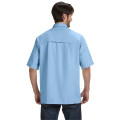 Dupont Men's 100% Polyester Short-Sleeve Fishing Shirt