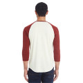 Unisex Triblend 3/4-Sleeve Raglan