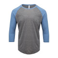 Unisex Triblend 3/4-Sleeve Raglan