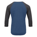 Unisex Triblend 3/4-Sleeve Raglan
