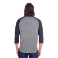 Unisex Triblend 3/4-Sleeve Raglan