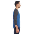 Unisex Triblend 3/4-Sleeve Raglan