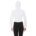 American Apparel Ladies' Cropped Flex Fleece Zip Hoodie
