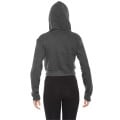American Apparel Ladies' Cropped Flex Fleece Zip Hoodie