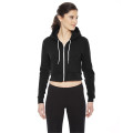 American Apparel Ladies' Cropped Flex Fleece Zip Hoodie