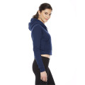 American Apparel Ladies' Cropped Flex Fleece Zip Hoodie