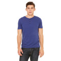 Bella+Canvas Men's Triblend Short-Sleeve Henley