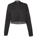 Ladies' Cropped Fleece Hoodie