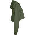 Ladies' Cropped Fleece Hoodie