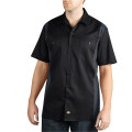 Men's Two-Tone Short-Sleeve Work Shirt
