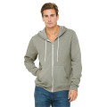 Unisex Sponge Fleece Full-Zip Hooded Sweatshirt