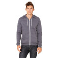 Unisex Sponge Fleece Full-Zip Hooded Sweatshirt