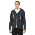 Unisex Sponge Fleece Full-Zip Hooded Sweatshirt
