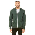 Unisex Sponge Fleece Full-Zip Hooded Sweatshirt