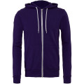 Unisex Sponge Fleece Full-Zip Hooded Sweatshirt