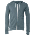 Unisex Sponge Fleece Full-Zip Hooded Sweatshirt