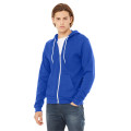 Unisex Sponge Fleece Full-Zip Hooded Sweatshirt