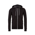 Unisex Sponge Fleece Full-Zip Hooded Sweatshirt