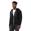 Unisex Sponge Fleece Full-Zip Hooded Sweatshirt