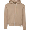 Unisex Sponge Fleece Full-Zip Hooded Sweatshirt