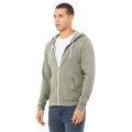 Unisex Sponge Fleece Full-Zip Hooded Sweatshirt