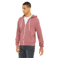 Unisex Sponge Fleece Full-Zip Hooded Sweatshirt