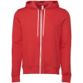 Unisex Sponge Fleece Full-Zip Hooded Sweatshirt