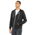 Unisex Sponge Fleece Full-Zip Hooded Sweatshirt
