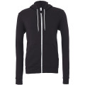 Unisex Sponge Fleece Full-Zip Hooded Sweatshirt
