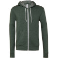 Unisex Sponge Fleece Full-Zip Hooded Sweatshirt