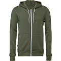 Unisex Sponge Fleece Full-Zip Hooded Sweatshirt
