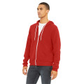Unisex Sponge Fleece Full-Zip Hooded Sweatshirt