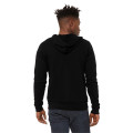 Unisex Sponge Fleece Full-Zip Hooded Sweatshirt