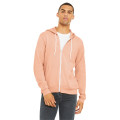 Unisex Sponge Fleece Full-Zip Hooded Sweatshirt