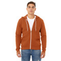 Unisex Sponge Fleece Full-Zip Hooded Sweatshirt
