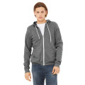 Unisex Sponge Fleece Full-Zip Hooded Sweatshirt