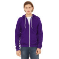 Unisex Sponge Fleece Full-Zip Hooded Sweatshirt