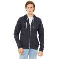 Unisex Sponge Fleece Full-Zip Hooded Sweatshirt