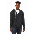Unisex Sponge Fleece Full-Zip Hooded Sweatshirt