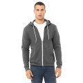 Unisex Sponge Fleece Full-Zip Hooded Sweatshirt