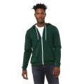 Unisex Sponge Fleece Full-Zip Hooded Sweatshirt
