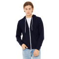 Unisex Sponge Fleece Full-Zip Hooded Sweatshirt
