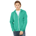 Unisex Sponge Fleece Full-Zip Hooded Sweatshirt
