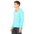 Unisex Sponge Fleece Full-Zip Hooded Sweatshirt